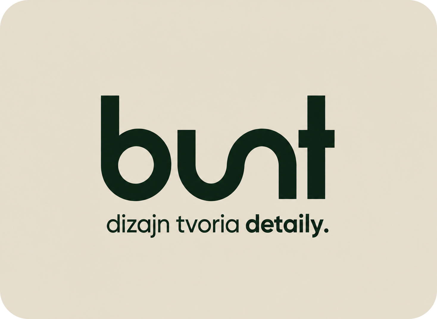 BUNT – Dizajn tvoria detaily